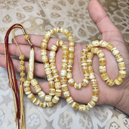 سبحة كهرمان كلنقرادي صندوقي