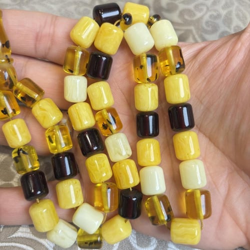 سبحة تراب كهرمان صندوقي