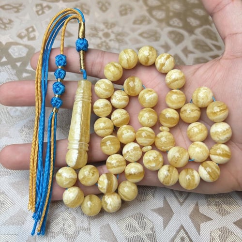 سبحة كهرمان كلنقرادي مشخط