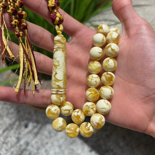 سبحة كهرمان جبسي