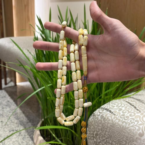 سبحة كهرمان صنوبري