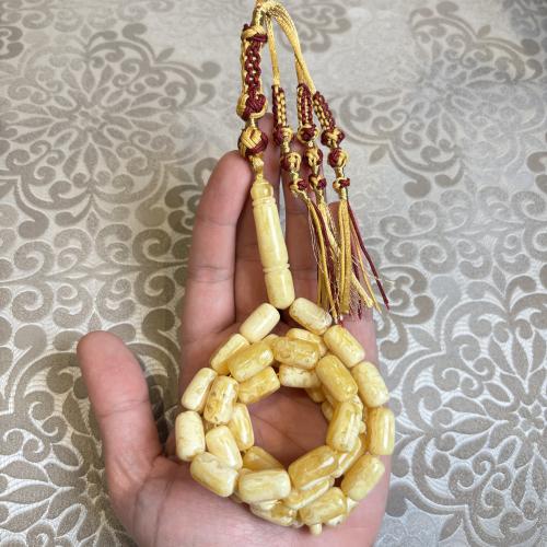 سبحة كهرمان كلنقرادي صنوبري
