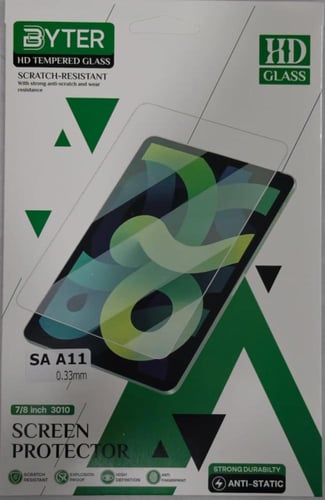 زجاج حماية للشاشة Tempered Glass للآيباد والتابلت...