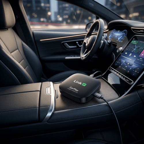 جهاز CarPlay لاسلكي ذكي (AI Box) – تحويل شاشة سيار...