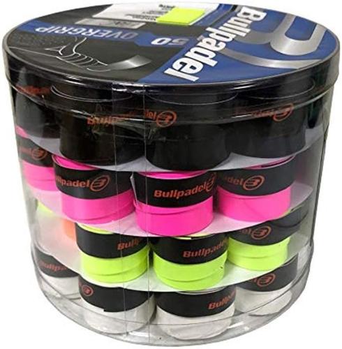 Bullpadel Overgrips Box 50 pcs Colored