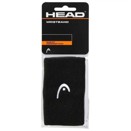 Head 5" Wristbands Black (2 units)