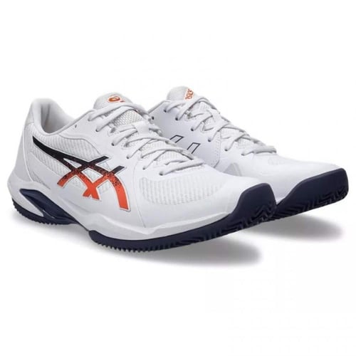 Asics Solution Swift FF 2 Clay White Blue Orange S...