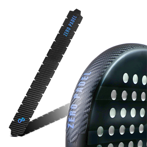 Zero Padel Racket Protector, Black Carbon Fiber -...