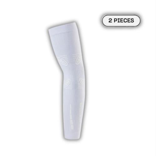 Floky NO STRAIN Sleeve White أكمام ضاغطة ووقائية