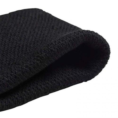 Adidas Short Black Wristbands 2 Units