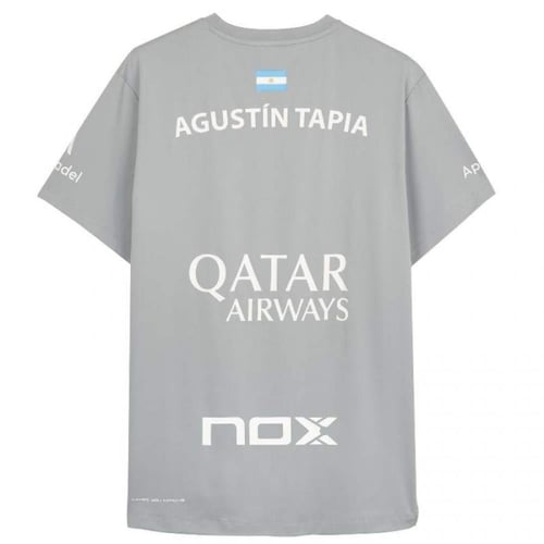 Nox T-shirt Agustin Tapia Sponsors AT10 Gray