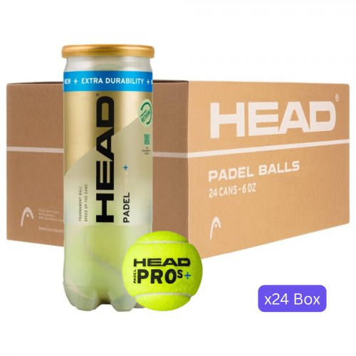 HEAD Padel Pro S+ 2025 Ball Box (pack of 24)