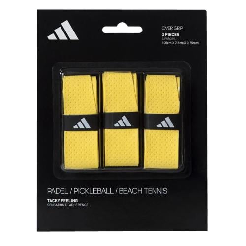 Adidas Tacky Feeling Overgrips Yellow (Pack of 3)