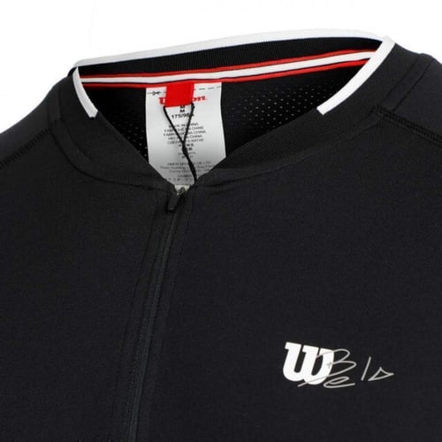 Wilson Bela Seamless Ziphnly 2.0 T-Shirt Black