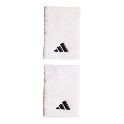 Adidas White Wristbands (Large, 2 Pack)