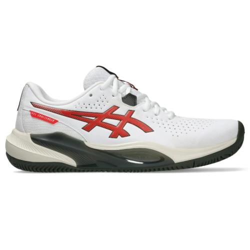 ASICS Gel-Challenger 15 Clay Padel Shoes – White/R...