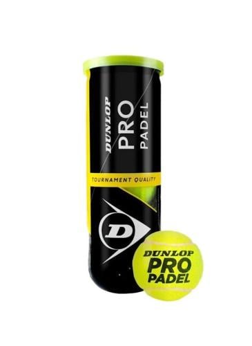 Dunlop Pro Padel Balls (3 balls)
