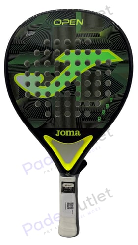 USED - Joma Padel Racket Open Green Fluorescent