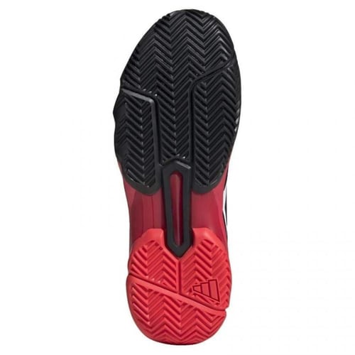 Adidas CourtJam Control 3 Shoes White Black Red