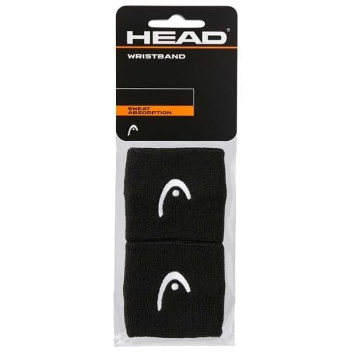 HEAD Wristbands - 2.5 inches - Black