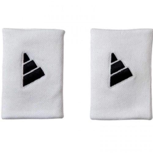 Adidas Long Wristbands White/Black 2-Pack