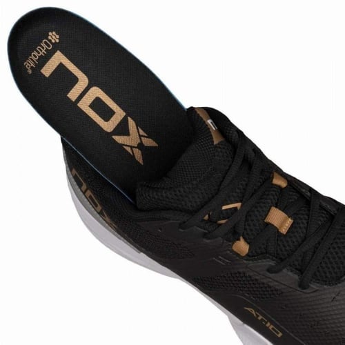 Nox AT10 Pro Black Gold Padel Shoes