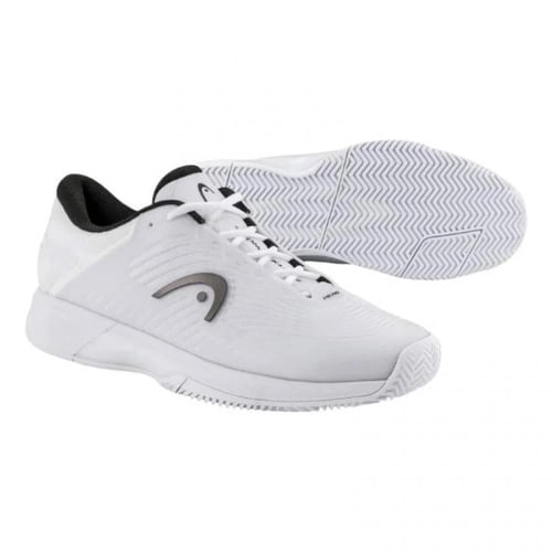 Head Revolt Pro 4.5 Clay White Black Padel Shoes