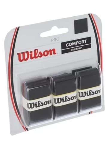 Wilson 3 Overgrips Pro Comfort - Black