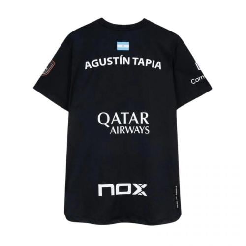 Nox AT10 Agustin Tapia Sponsors T-Shirt 2026 – Bla...