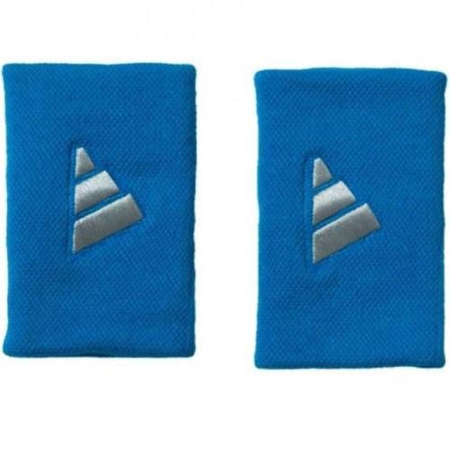 Adidas Long Wristbands Blue/Grey 2-Pack