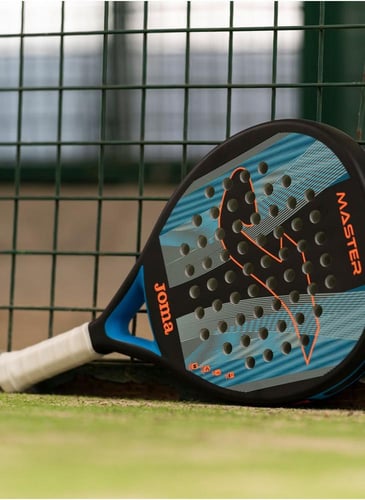 Joma Padel Racket Master Black Turquoise Fluoresce...