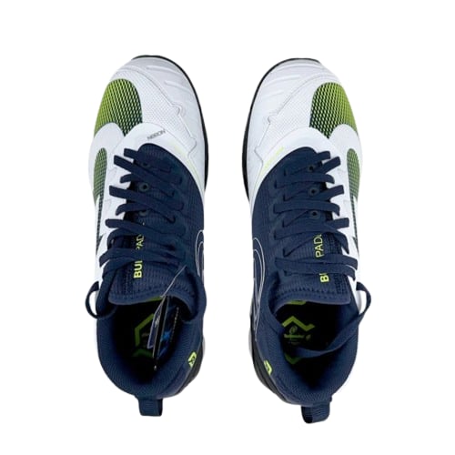 Bullpadel Hack Hybrid Fly 22 White Padel Shoes