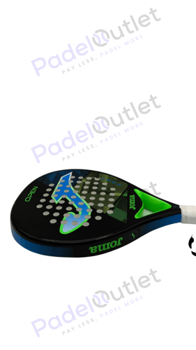 USED - Joma Padel Racket Open Black Turquoise