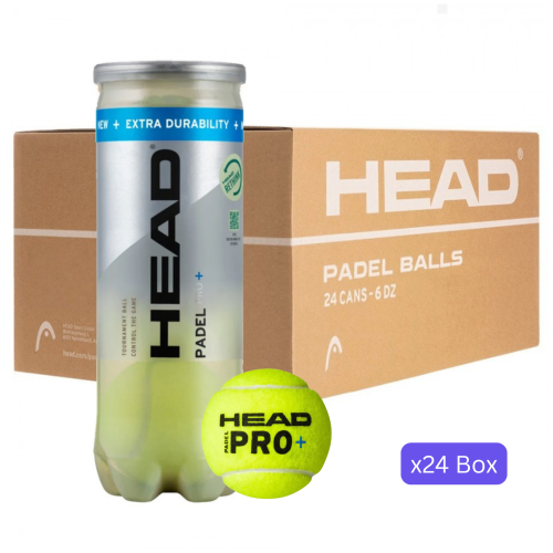 HEAD Padel Pro + 2025 Ball Box (pack of 24)