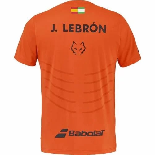 Babolat Juan Lebrón Crew Neck T-Shirt – Orange