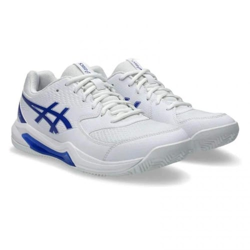 Asics Gel Dedicate 8 Padel Shoes White Blue