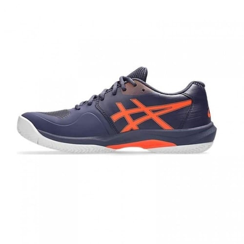 Asics Game FF Clay Shoes Blue Indigo Orange