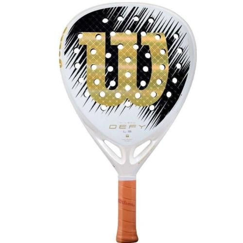 Wilson Defy LS V1 SE White/Gold 2026 Padel Racket