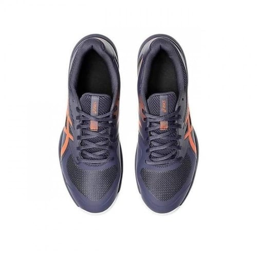 Asics Game FF Clay Shoes Blue Indigo Orange