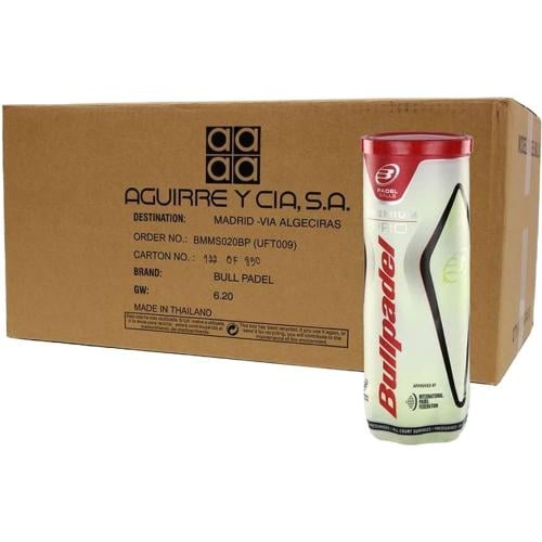 Bullpadel Premium Pro Padel Balls (Box 24 cans)