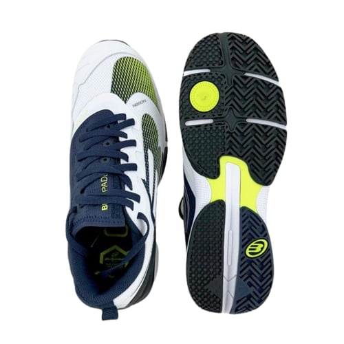 Bullpadel Hack Hybrid Fly 22 White Padel Shoes
