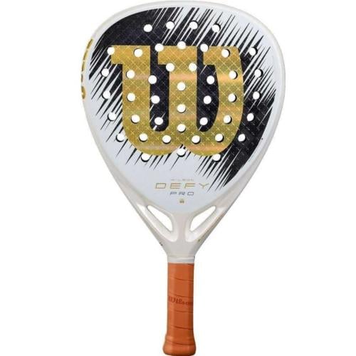 Wilson Defy Pro V1 SE 2026 White/Gold Padel Racket