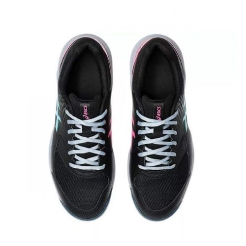 Asics Gel Dedicate 8 Padel Shoes Black Aqua