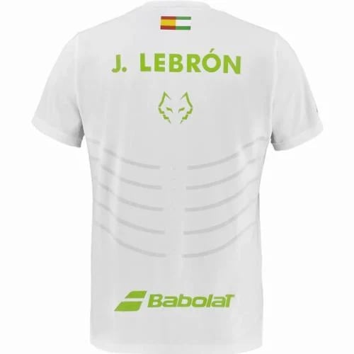 Babolat Juan Lebrón Crew Neck T-Shirt – White