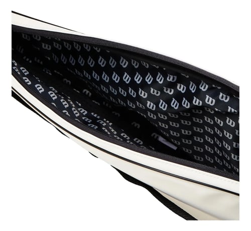 Wilson Premium Padel Racket Cover Case White