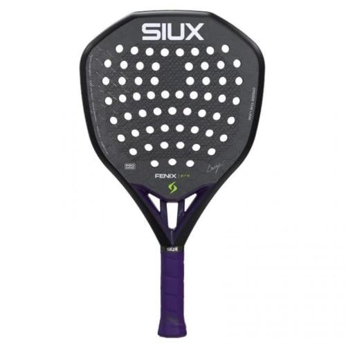 Siux Leo Augsburger Fenix Pro Black 2026 Padel Rac...