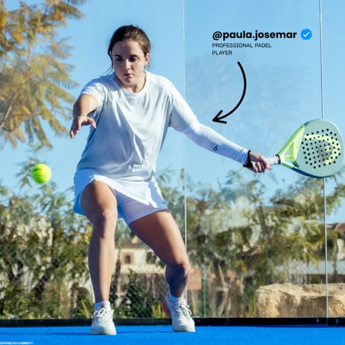 Floky NO STRAIN Sleeve White أكمام ضاغطة ووقائية