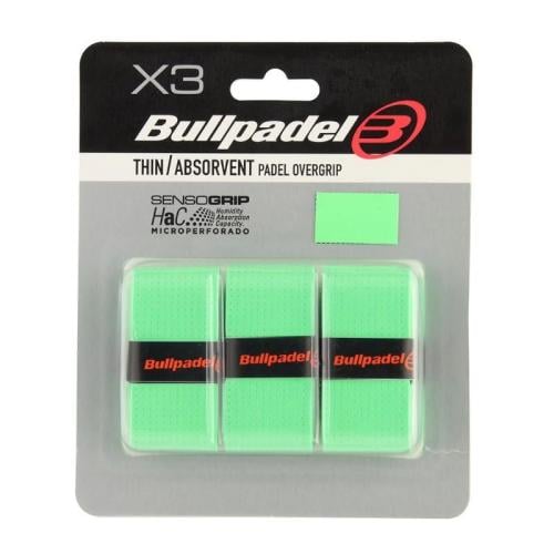 Bullpadel Blister 3 Overgrips GB1705 Senso Perfora...