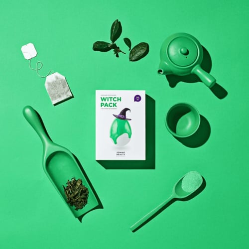 سكين 1004 - زومبي بيوتي قناع الطين المهدئ بالشاي ا...