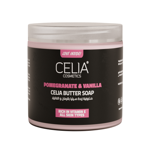 سيليا - صابونية زبدة بالرمان والفانيلا 500 مل